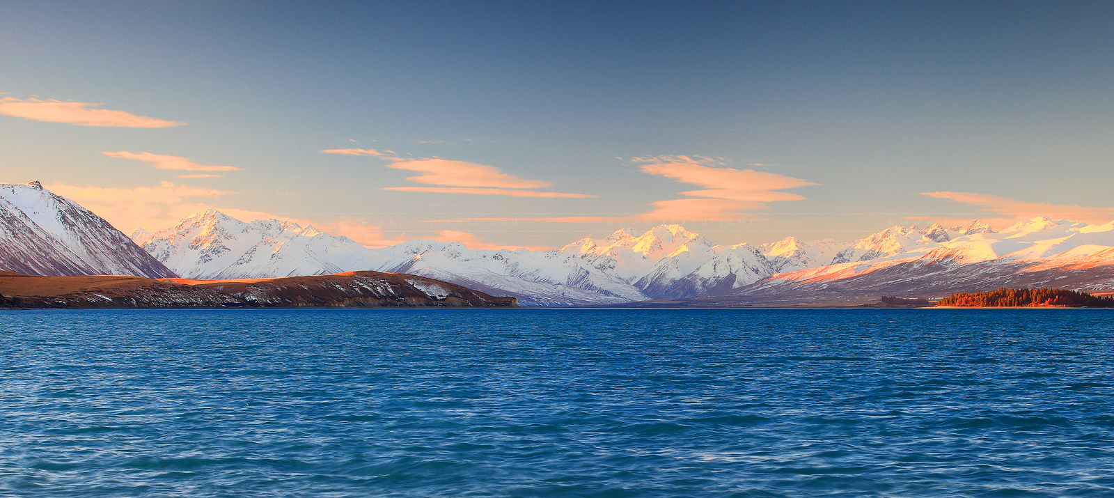 Snow-capped Mountains of The Southern Alps
