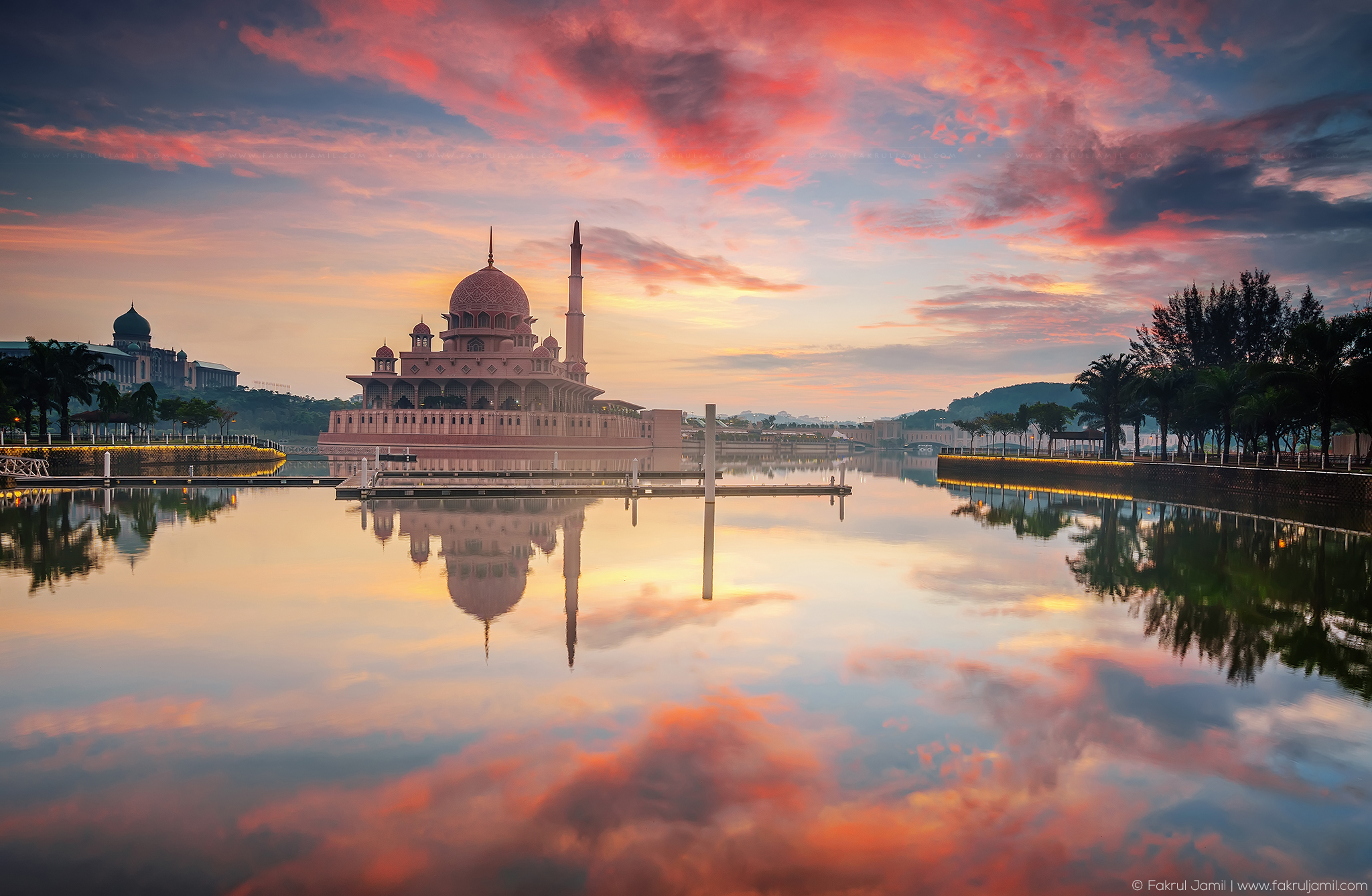 Blissful Sunrise at Masjid Putra