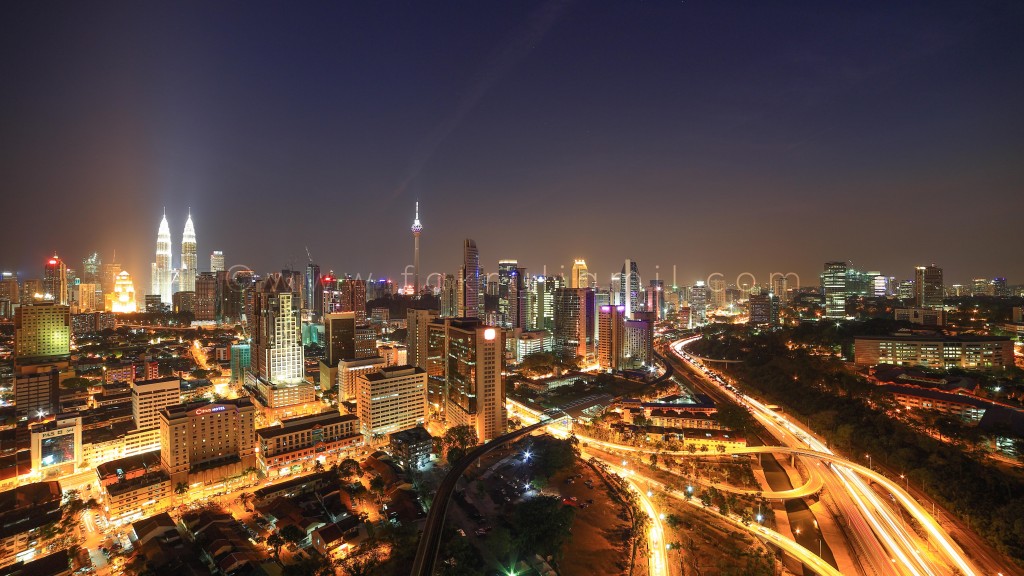 Kuala Lumpur City Skyline