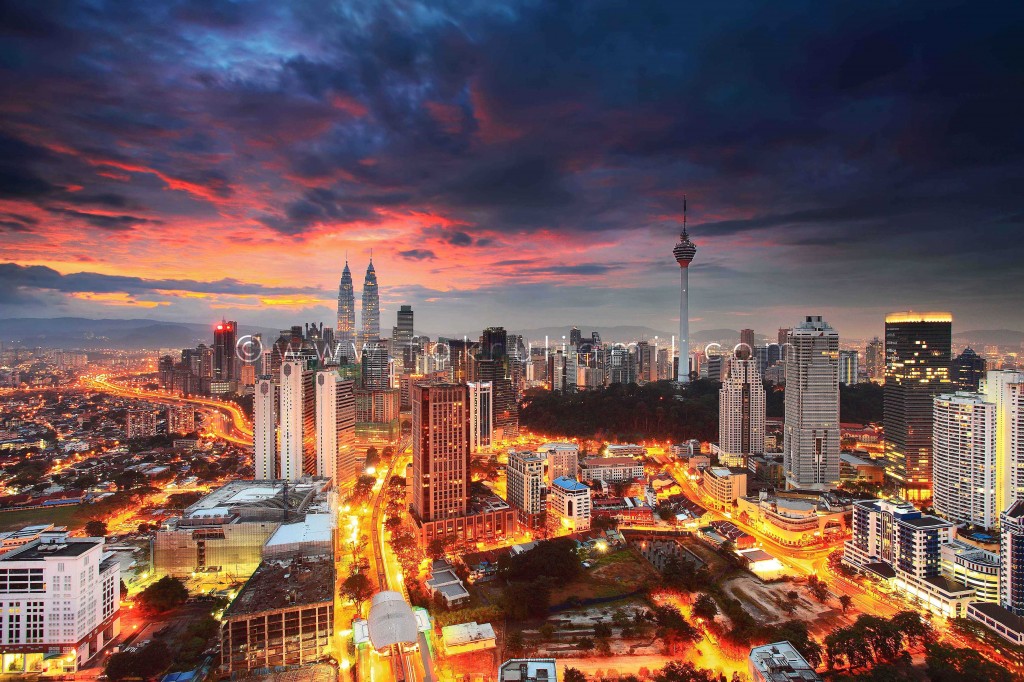 Kuala Lumpur City Centre Epic Sunrise